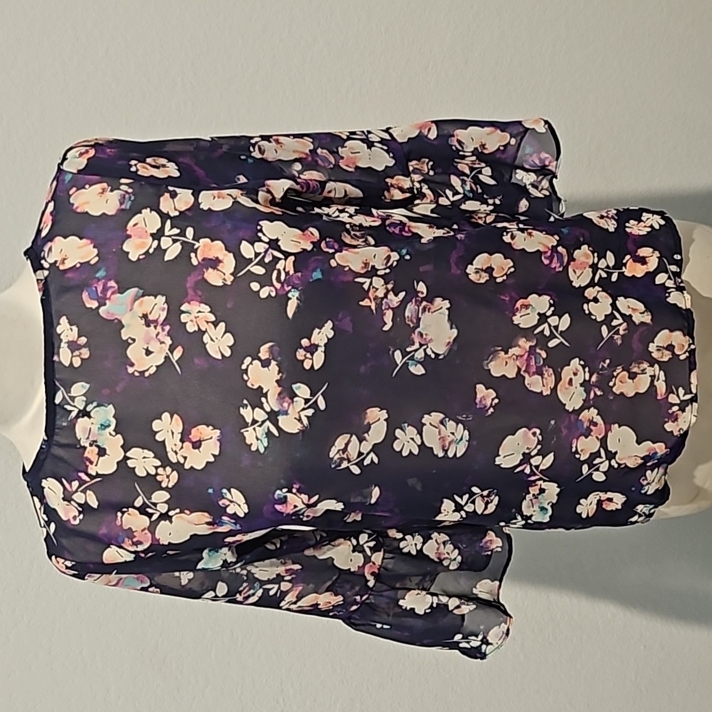 3/20❤️The Limited SIZE s Flower Mesh Blouse
